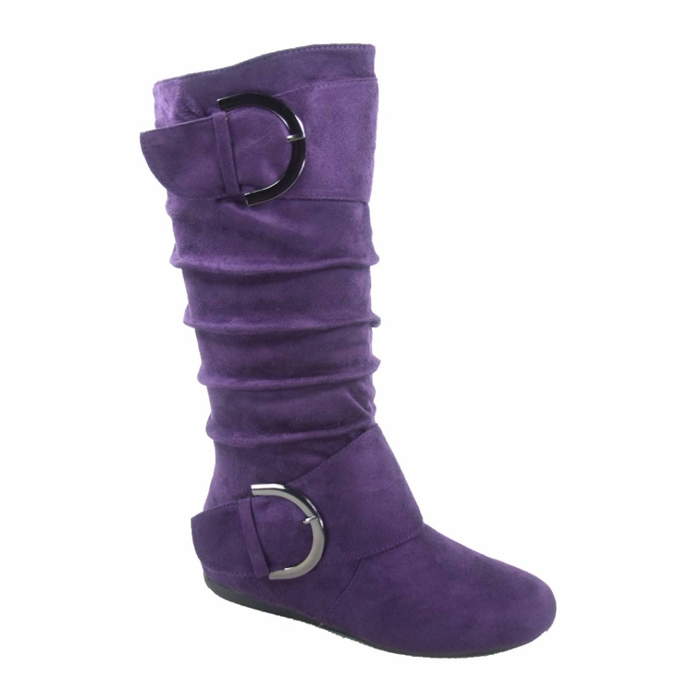 ❌SOLD❌ Purple Suede Women's Boots!